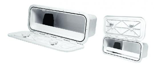 Gründl | Seitlicher Stauraum 600x250mm mit einem Fach